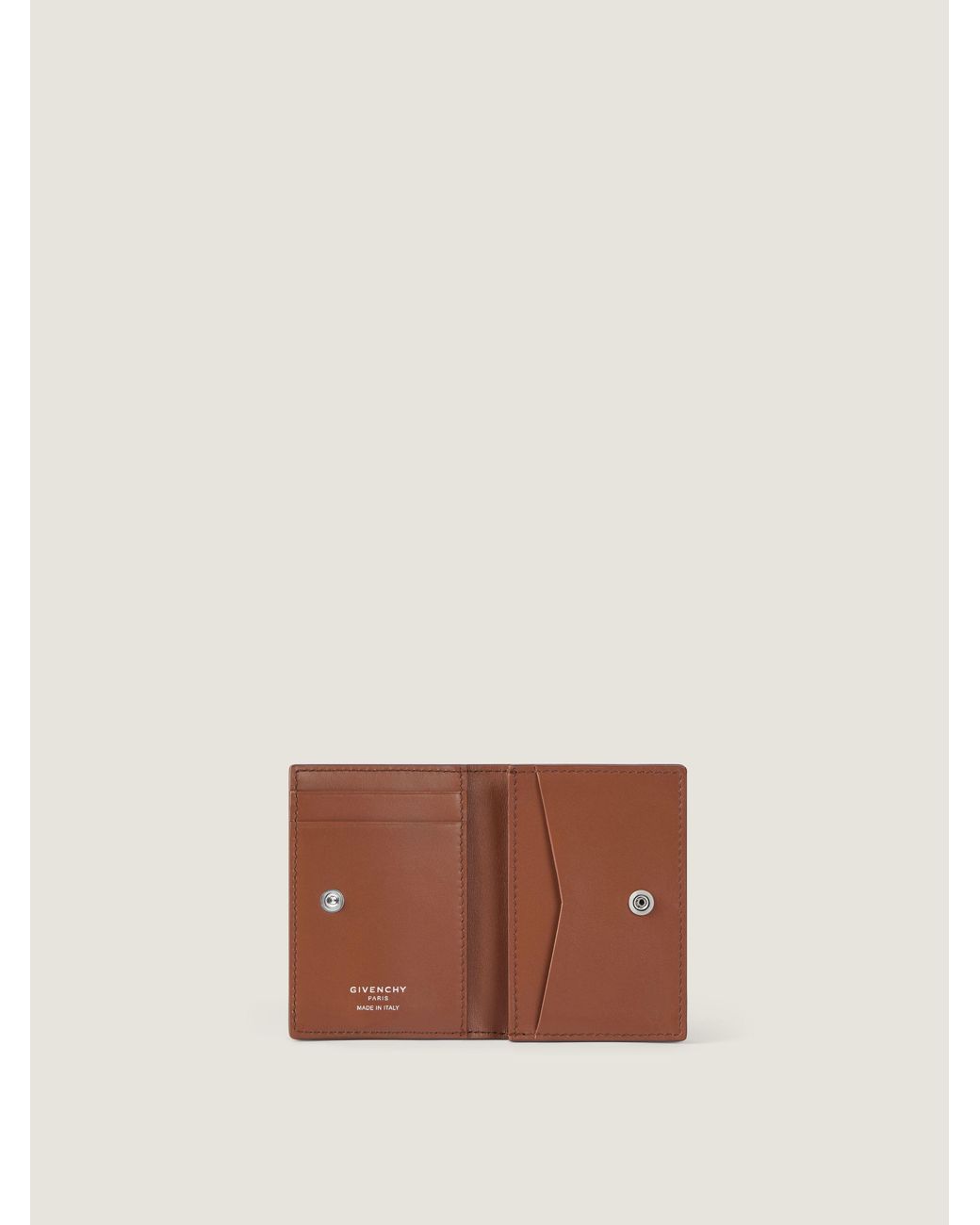 Givenchy Natural Flap Card Holder for men