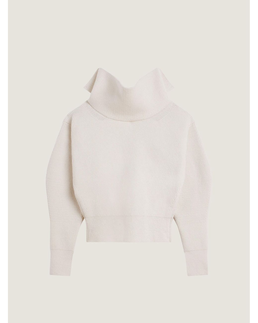 Givenchy Natural Slashed Sweater