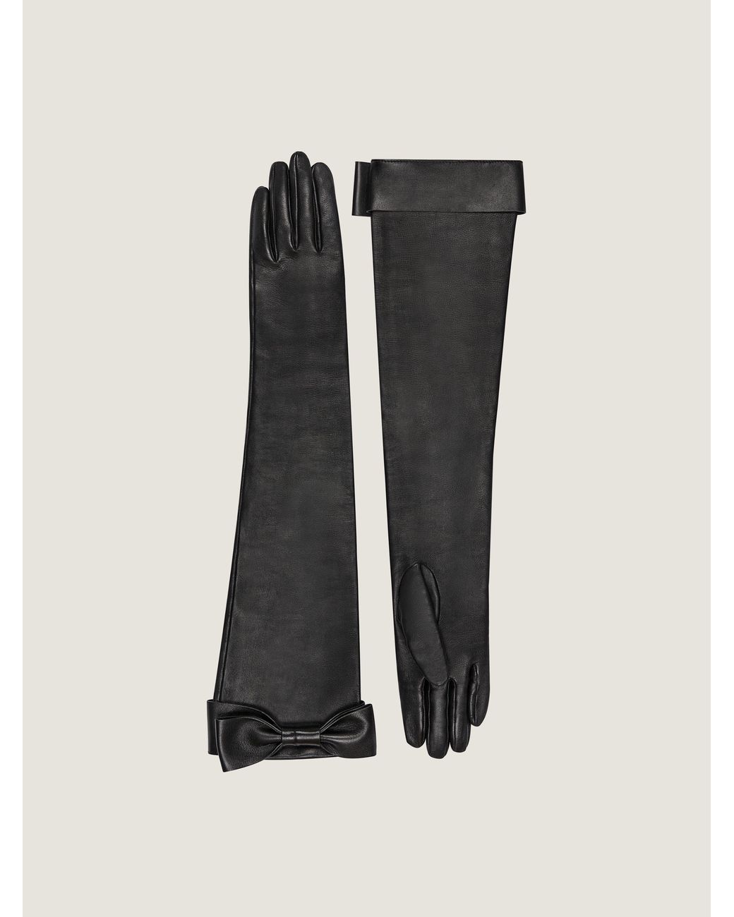 Givenchy Black Long Gloves