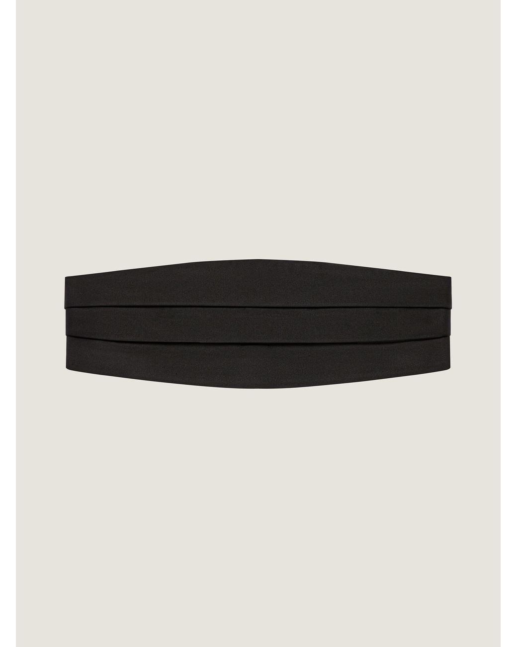 Givenchy Natural Pleated Cummerband for men