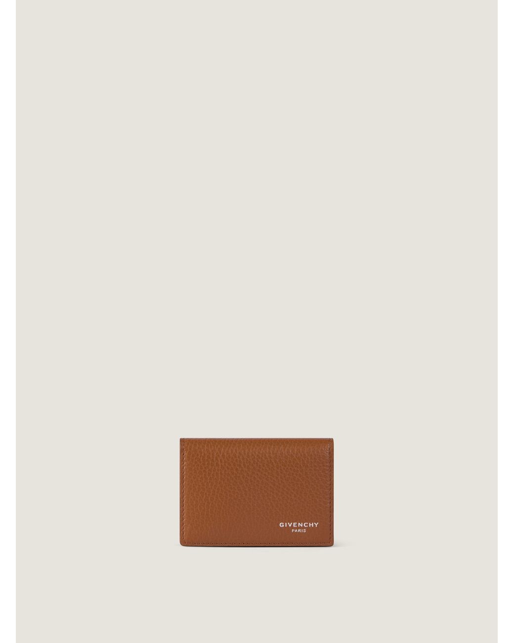 Givenchy Natural Flap Card Holder for men