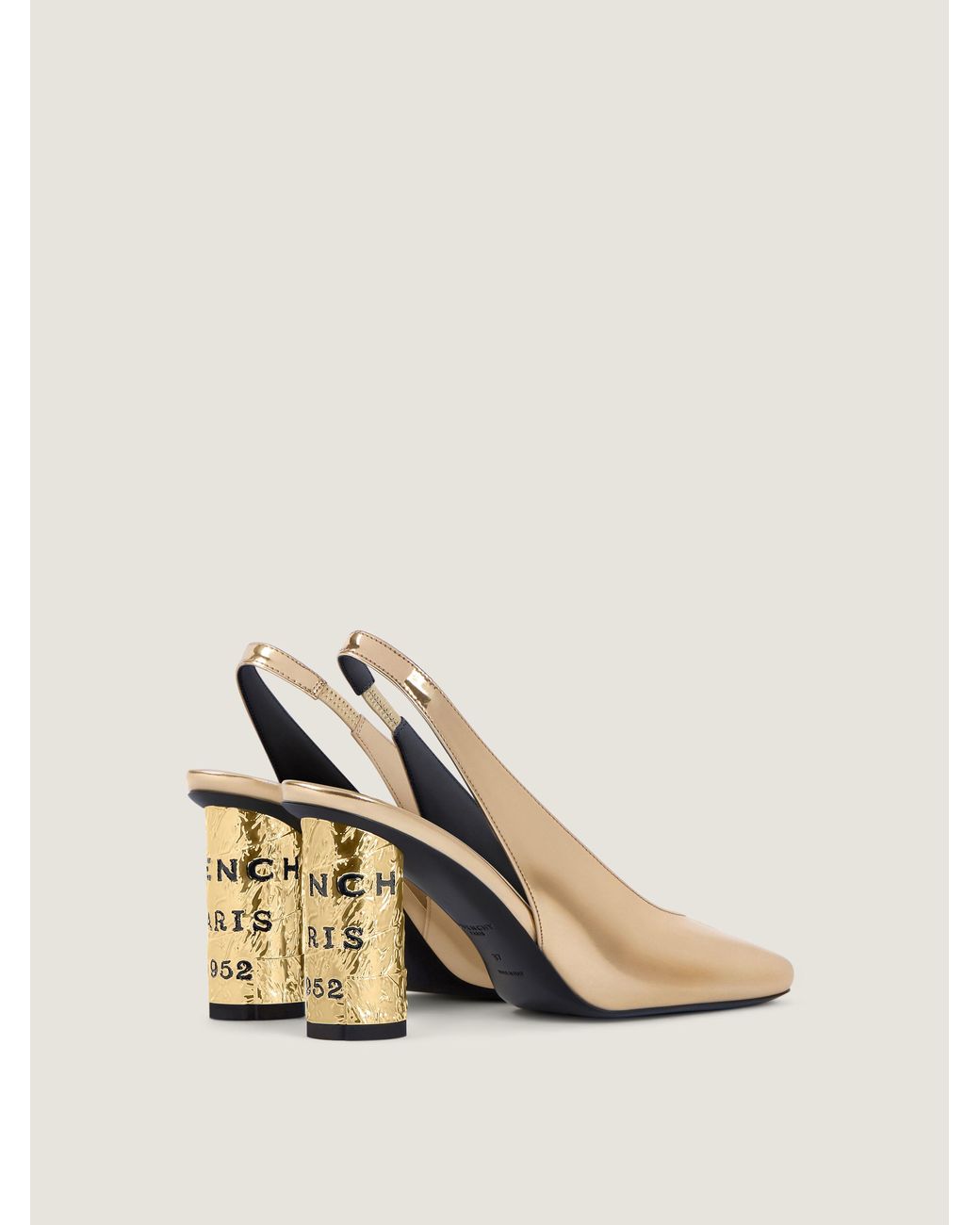 Givenchy Natural Tape Slingbacks