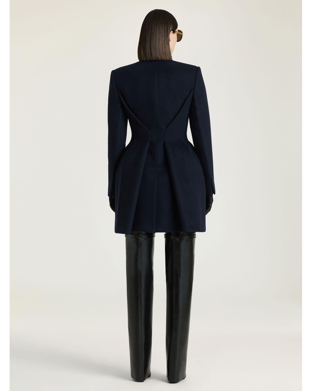 Givenchy Blue Pinch Coat