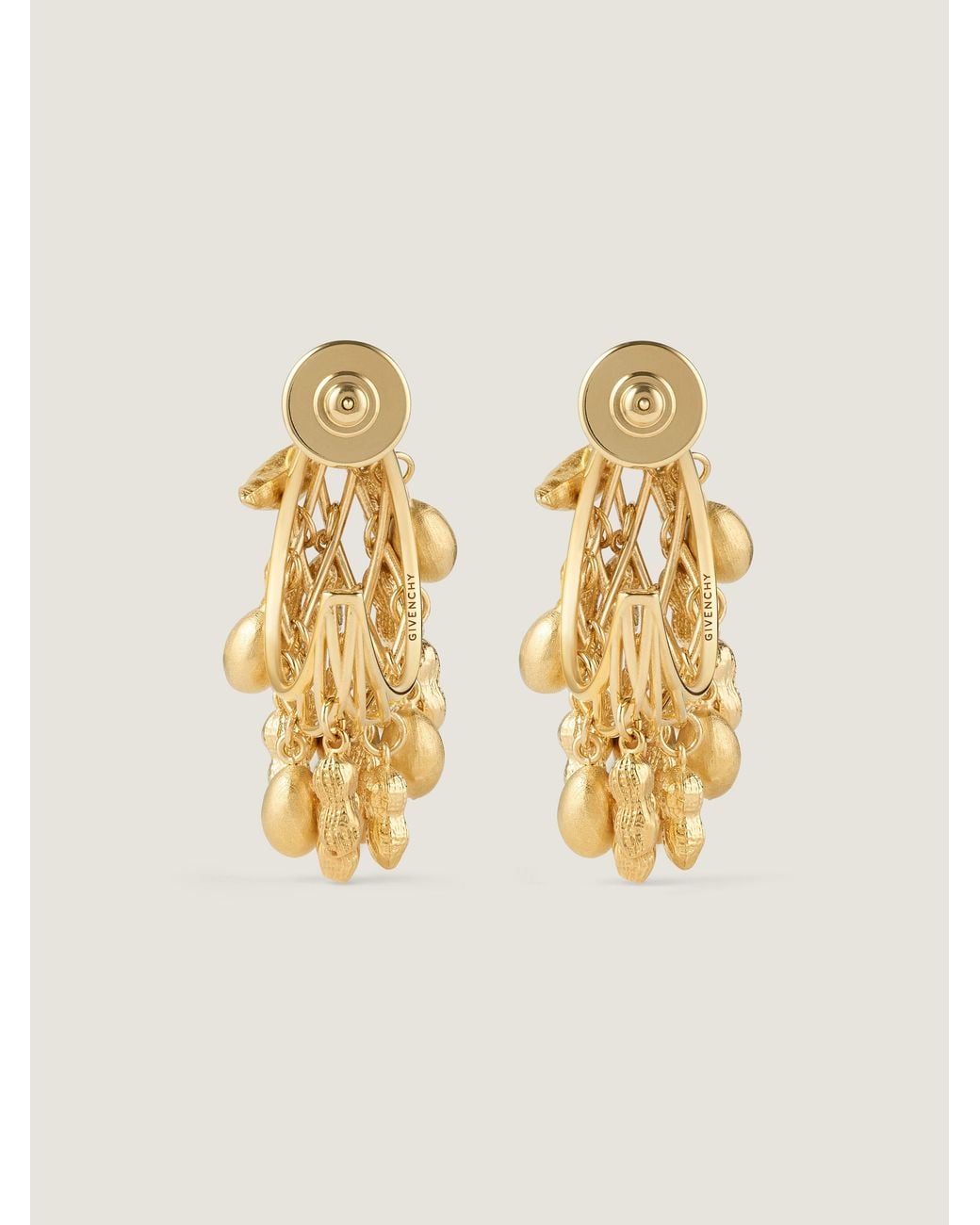 Givenchy Metallic Lucky Charms Earrings