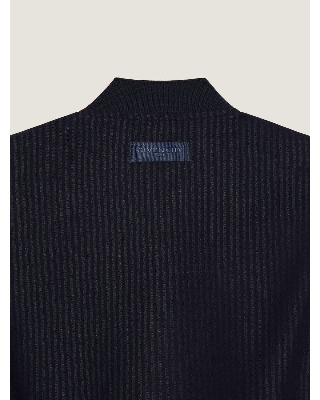 Givenchy Blue Striped Blouson for men