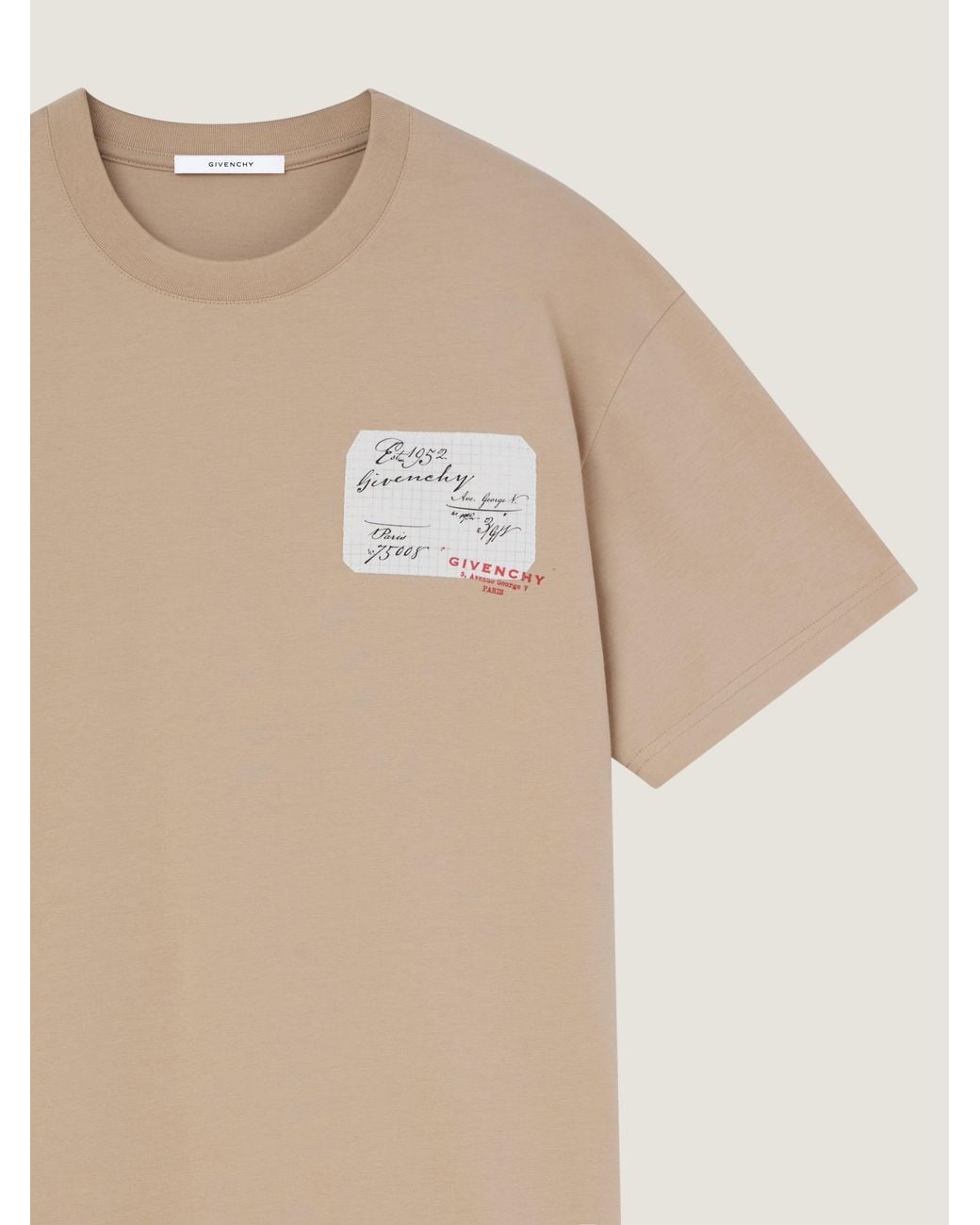 Givenchy Natural T-Shirt for men