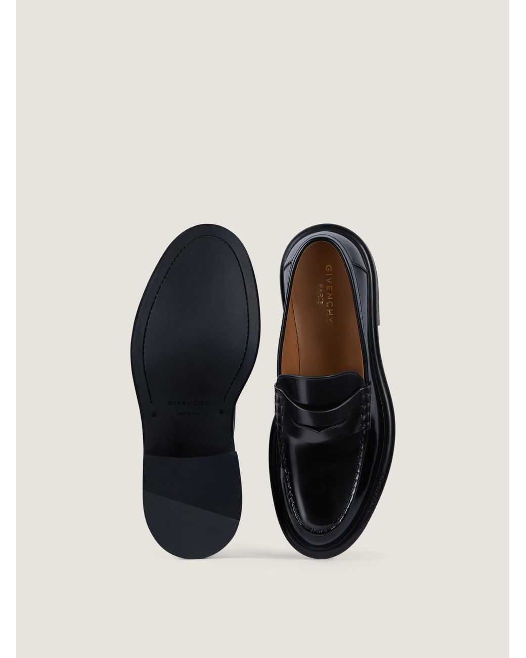 Givenchy White Gent Loafers