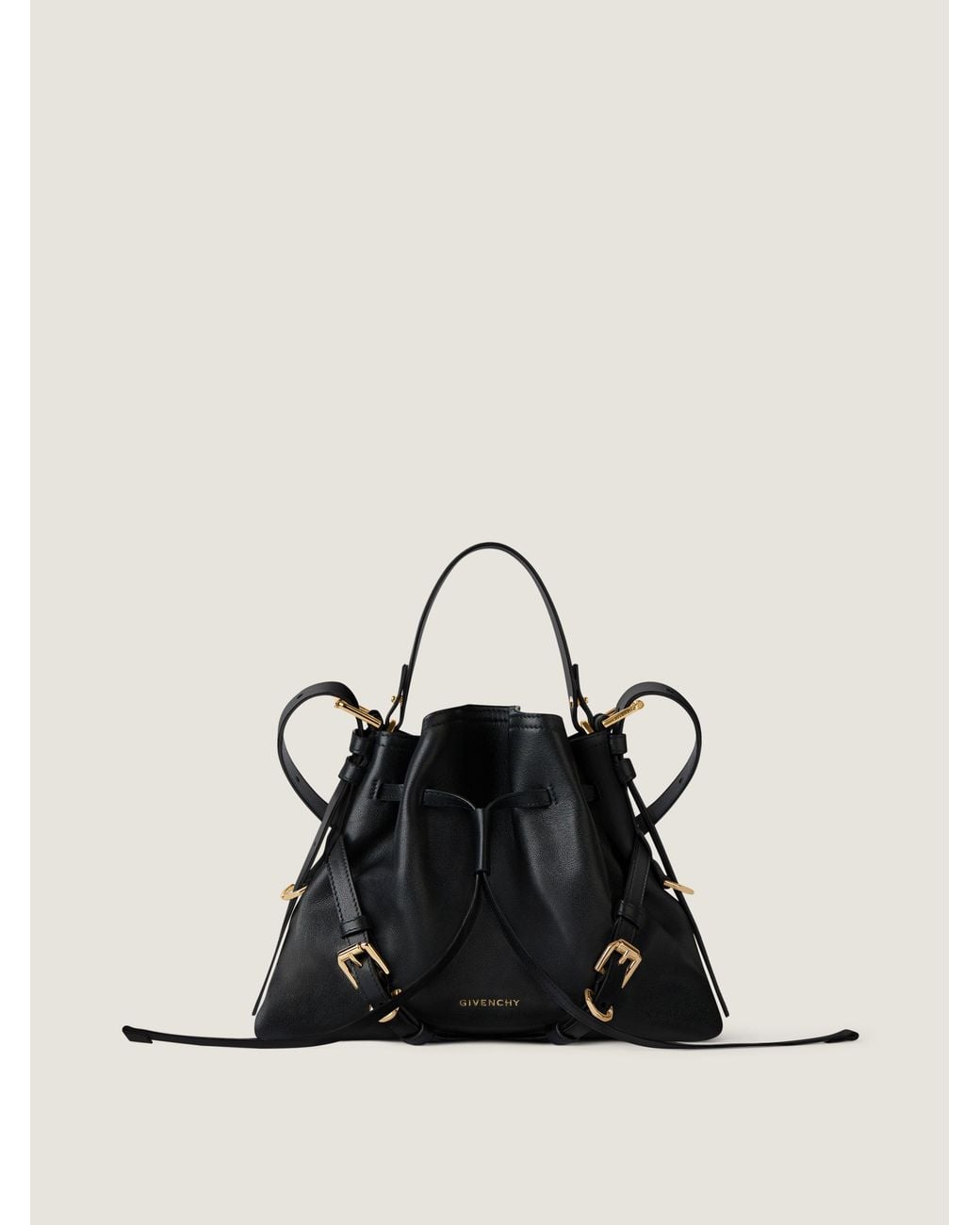 Givenchy Black Small Voyou Bucket Bag
