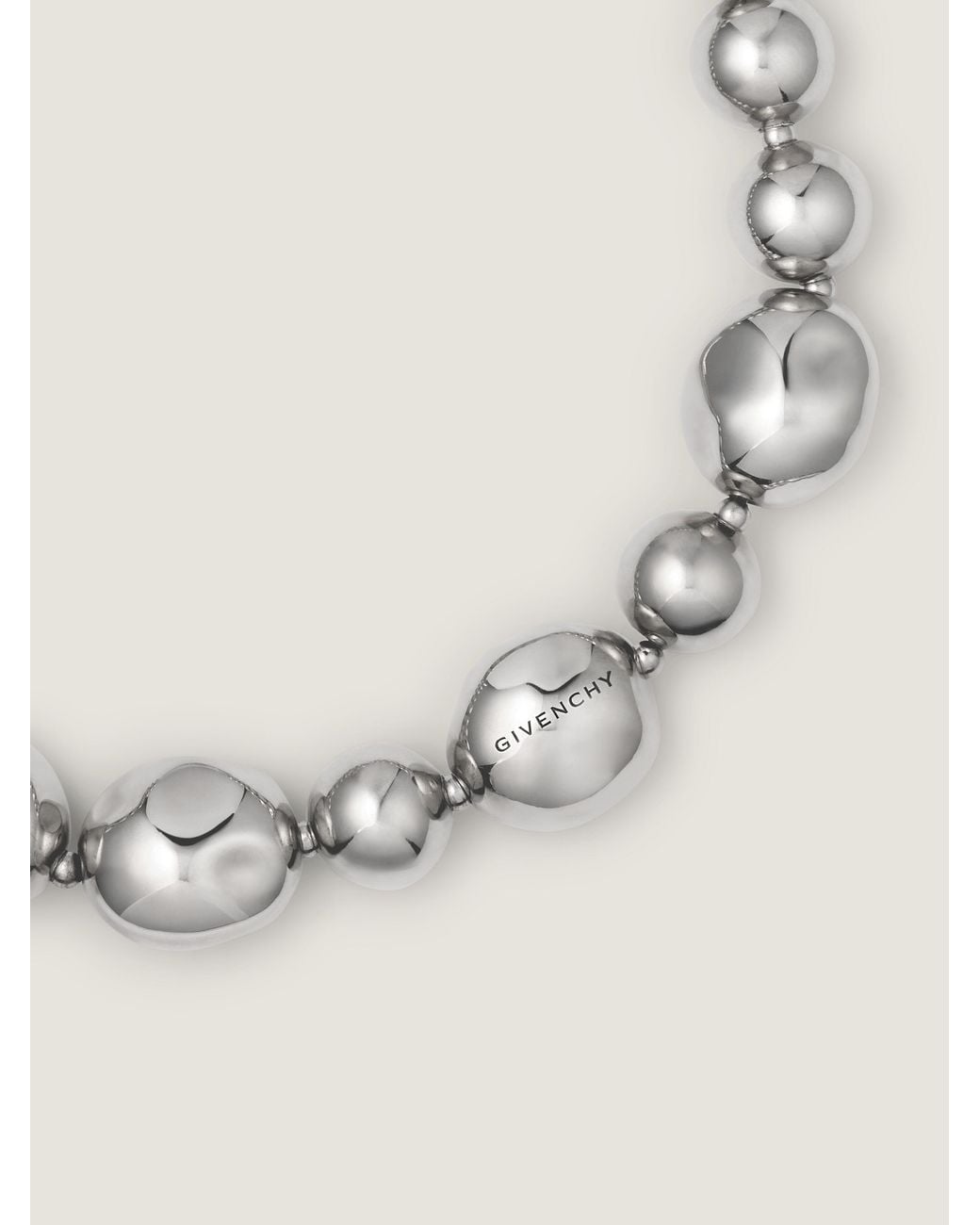Givenchy Natural Sculpted Gem Necklace