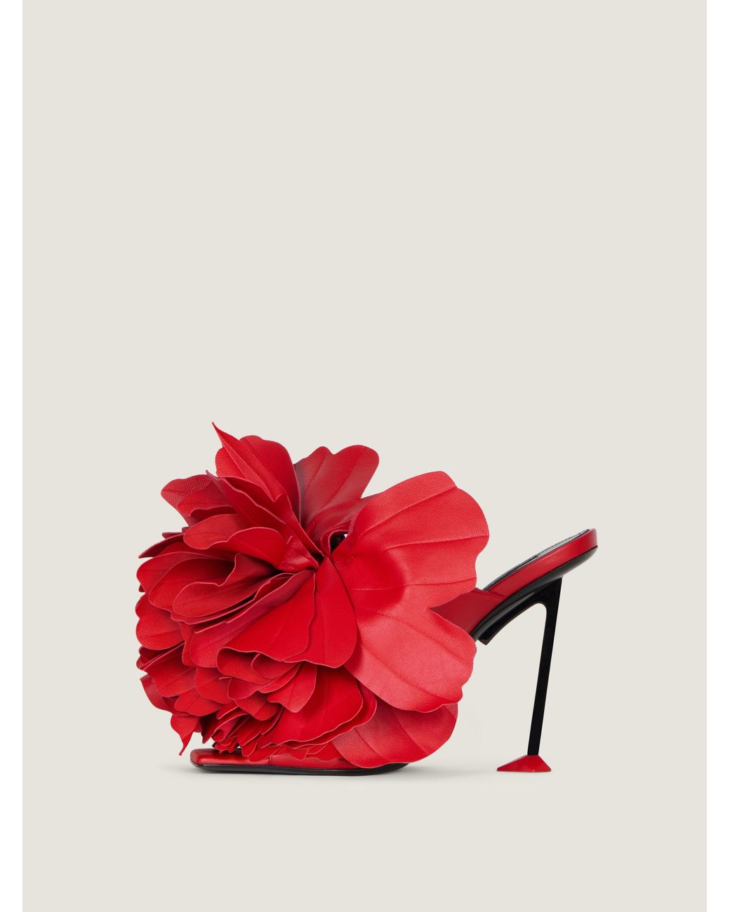 Givenchy Red Boudoir Heeled Mules
