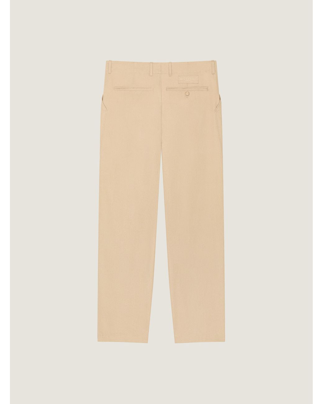 Givenchy Natural Couture Seam Chino Pants for men