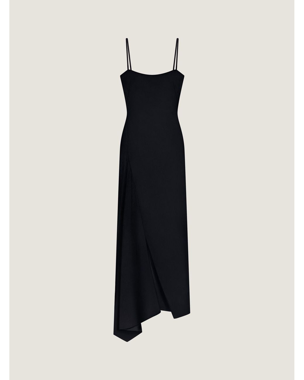 Givenchy White Sliced Long Slashed Dress