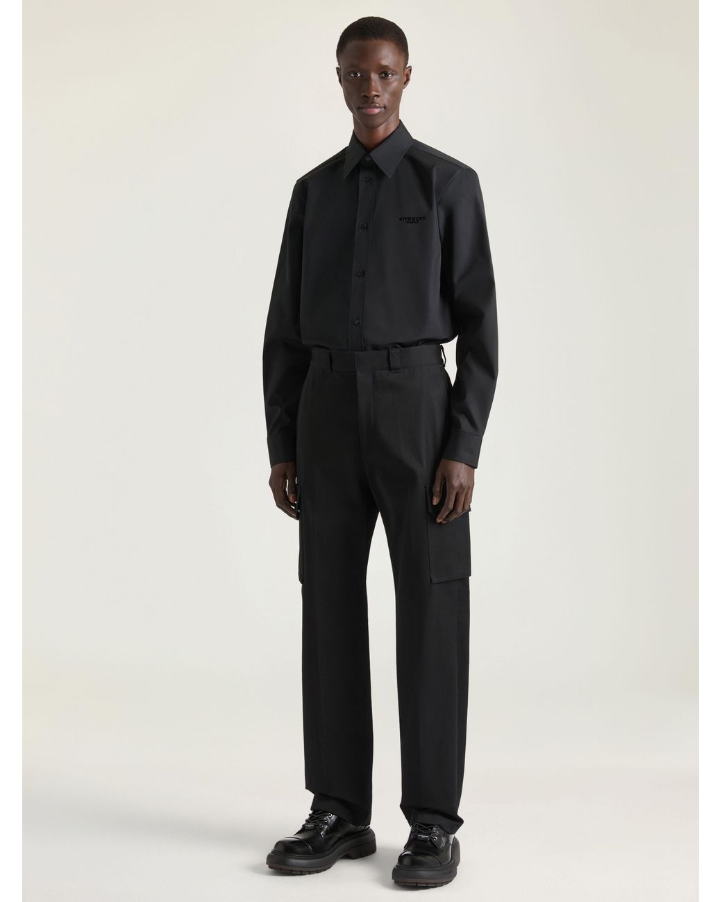 Givenchy Black Cargo Pants for men