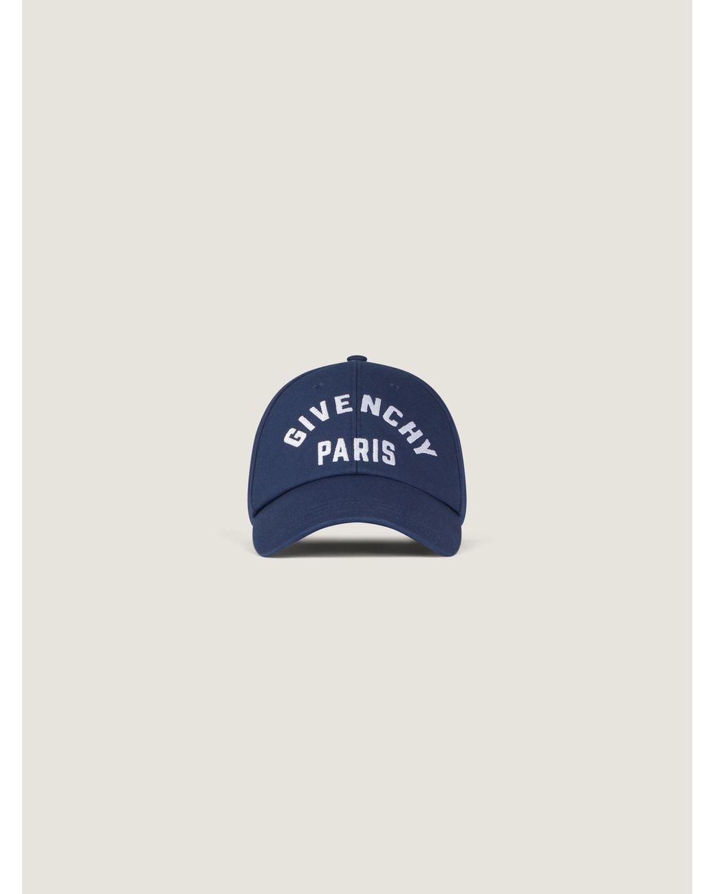 Givenchy Blue Embroidered Cap for men