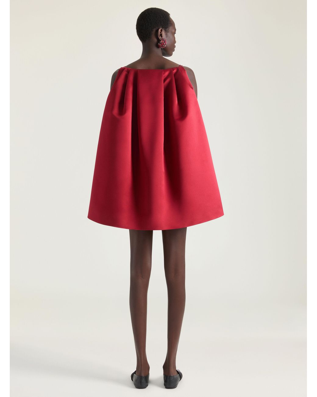 Givenchy Red Sliced Mini Dress
