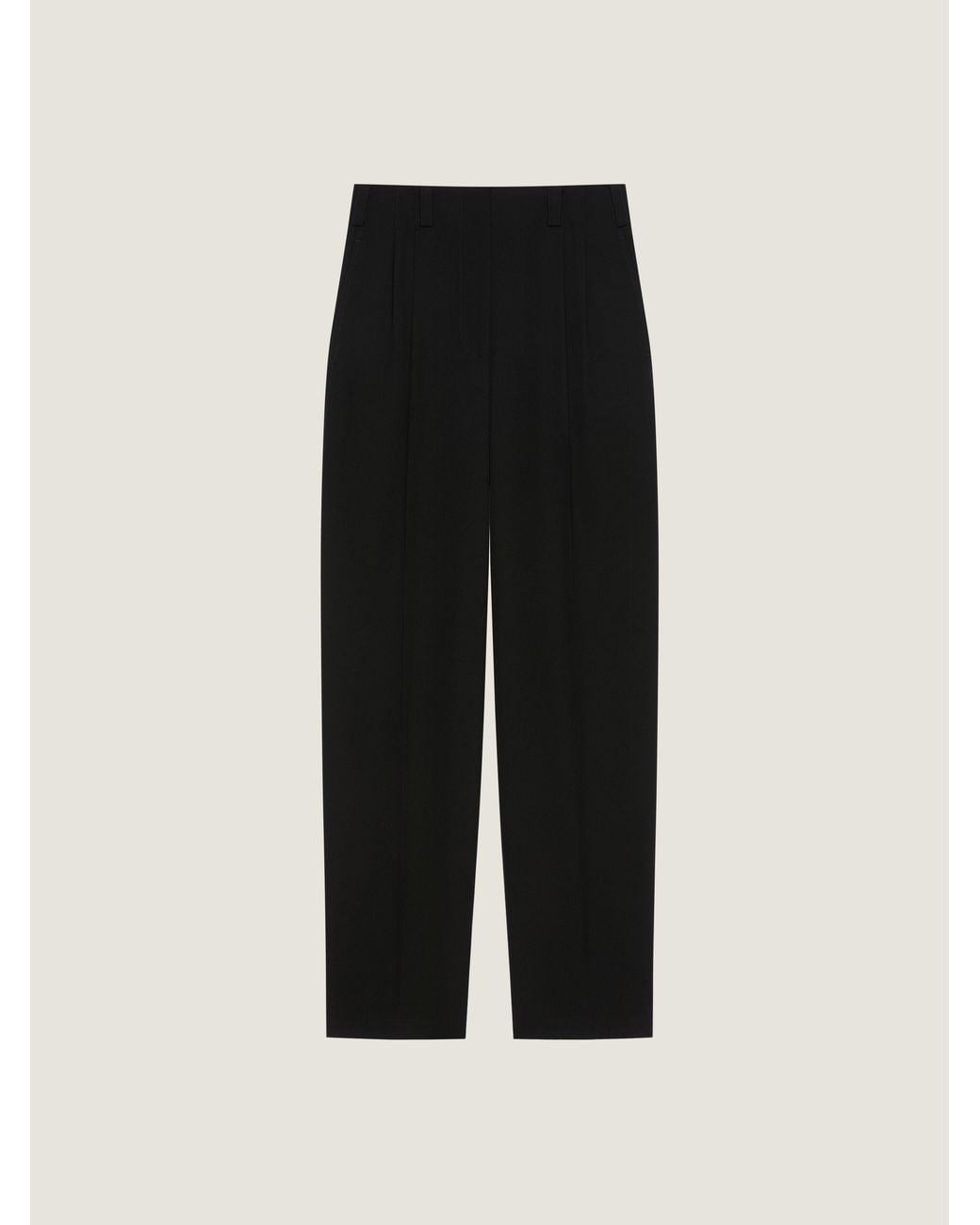 Givenchy Black Double Pleat Pants