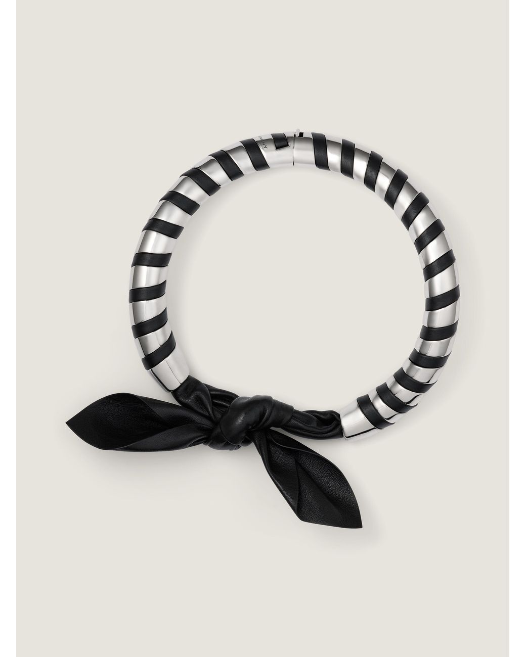 Givenchy Natural Chain Bow Torque Necklace