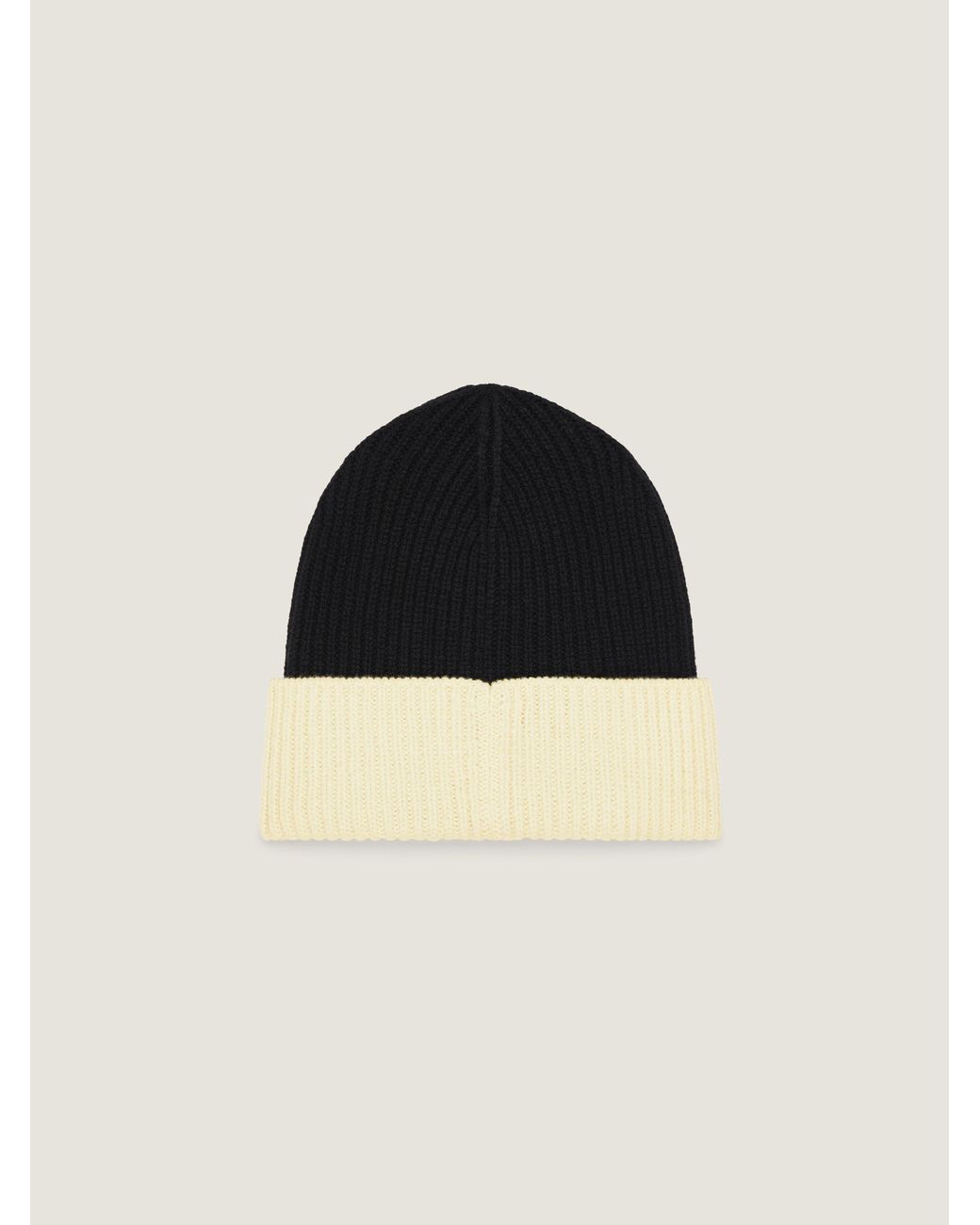 Givenchy Black Bicolor Beanie for men