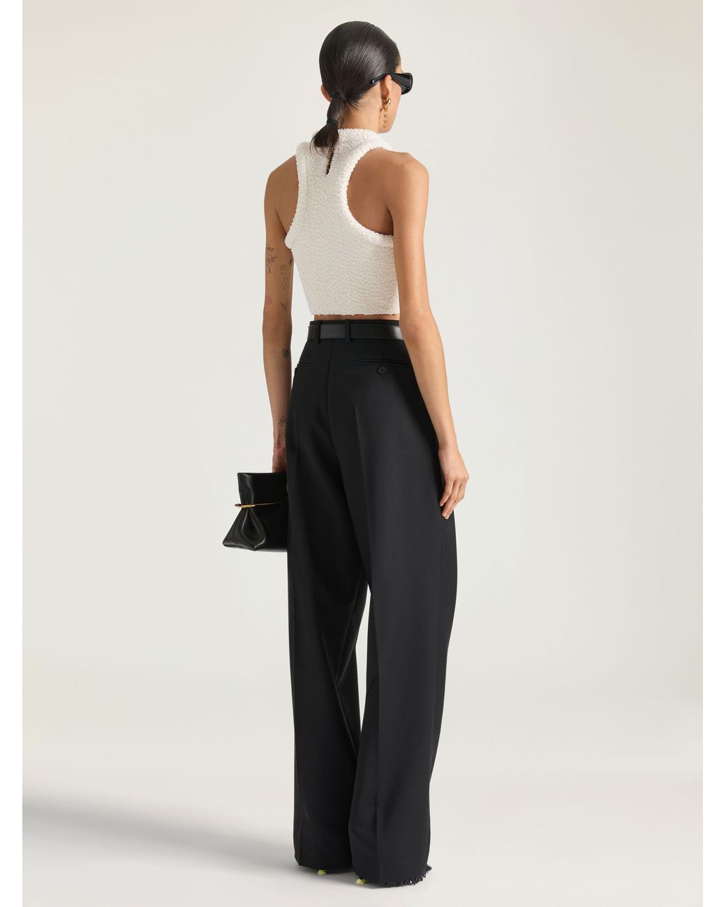 Givenchy Natural Cropped Top