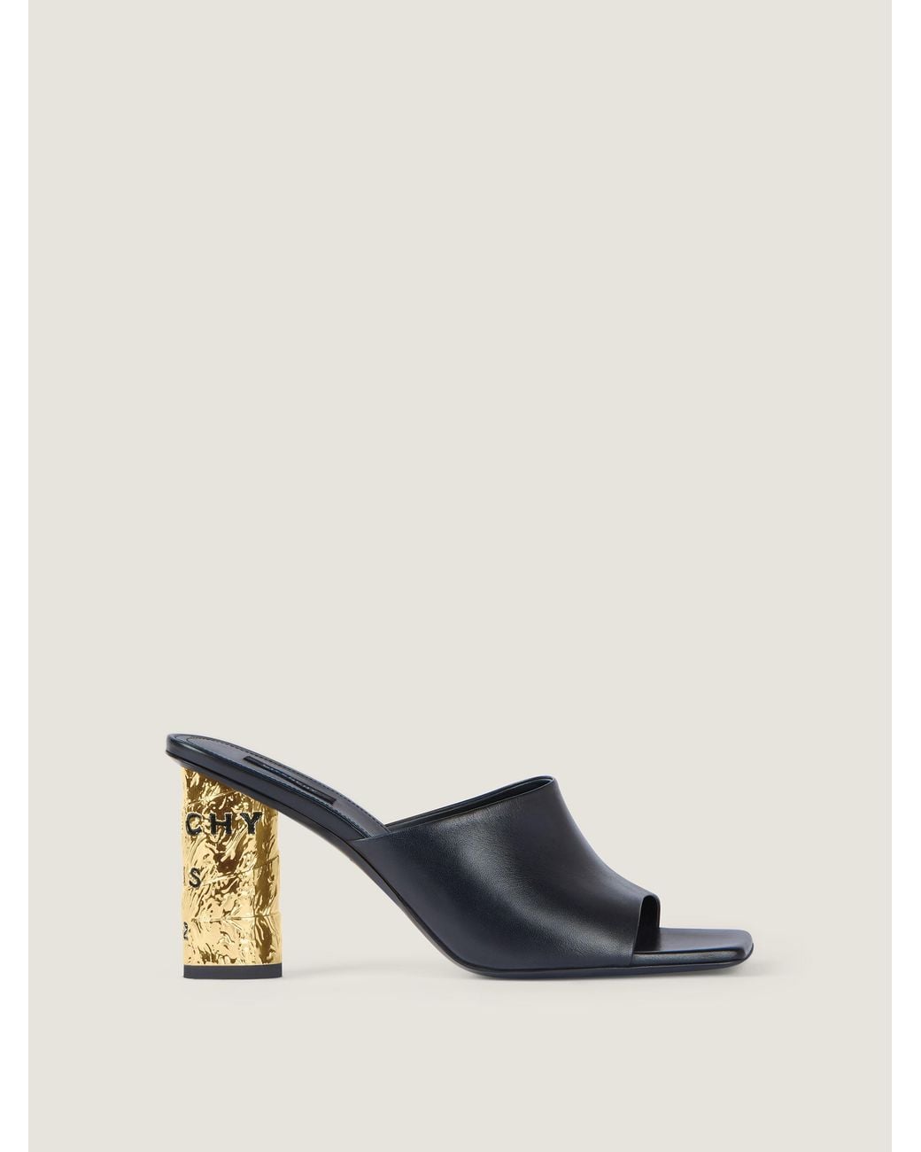Givenchy Natural Tape Heeled Mules