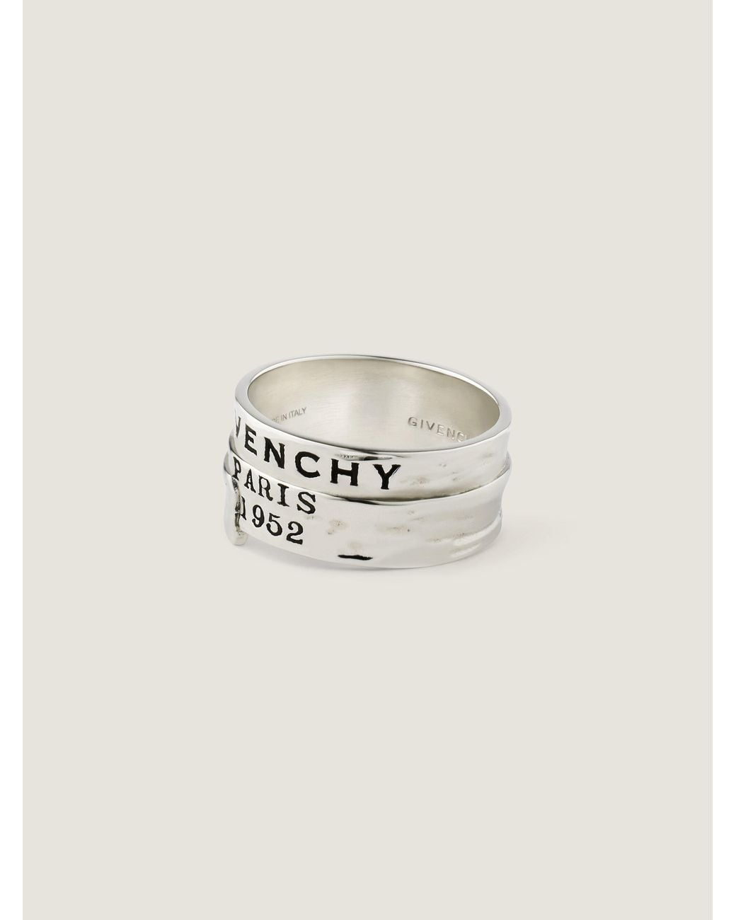Givenchy Natural Tape Ring for men