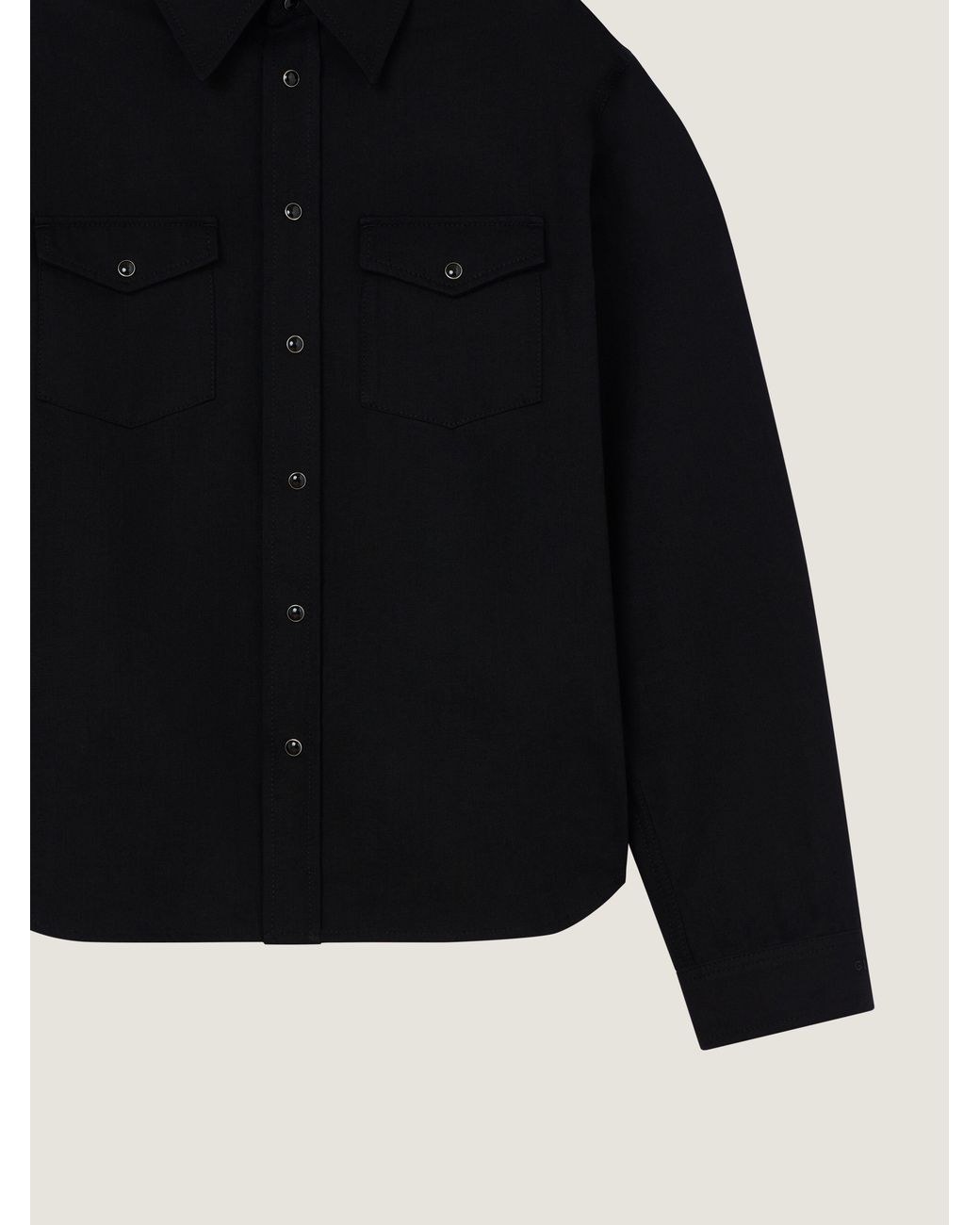 Givenchy Blue Western Shirt for men