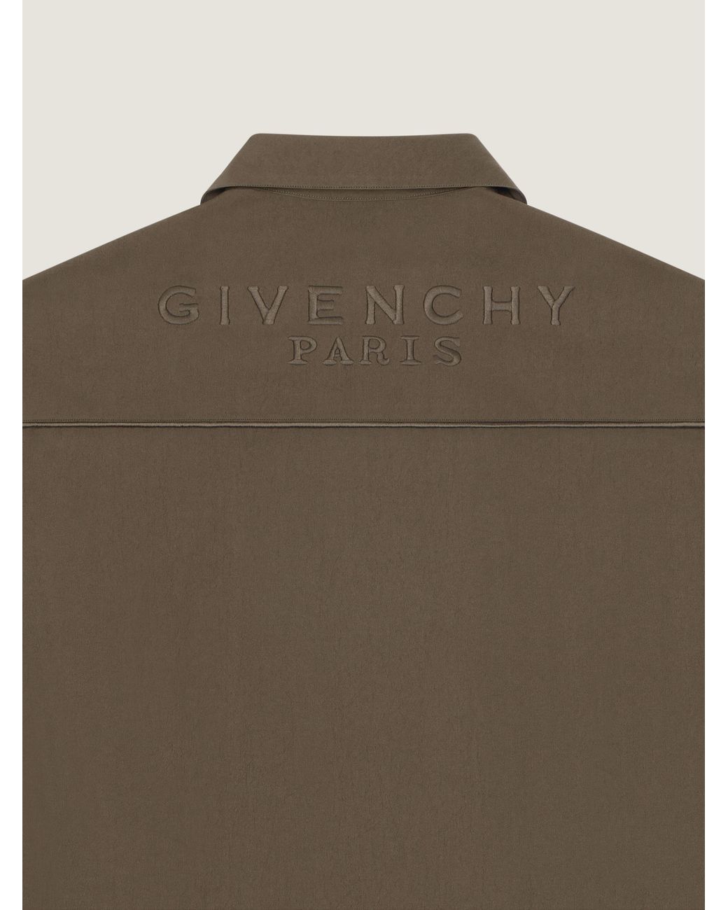 Givenchy Multicolor Couture Seam Zipped Shirt for men