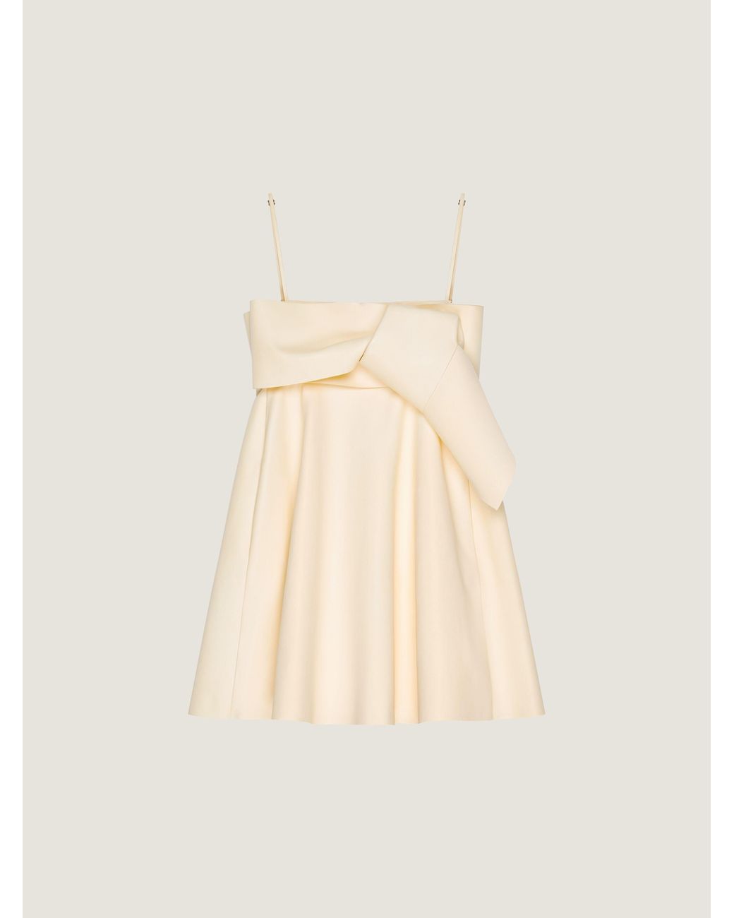Givenchy Natural Sliced Mini Dress