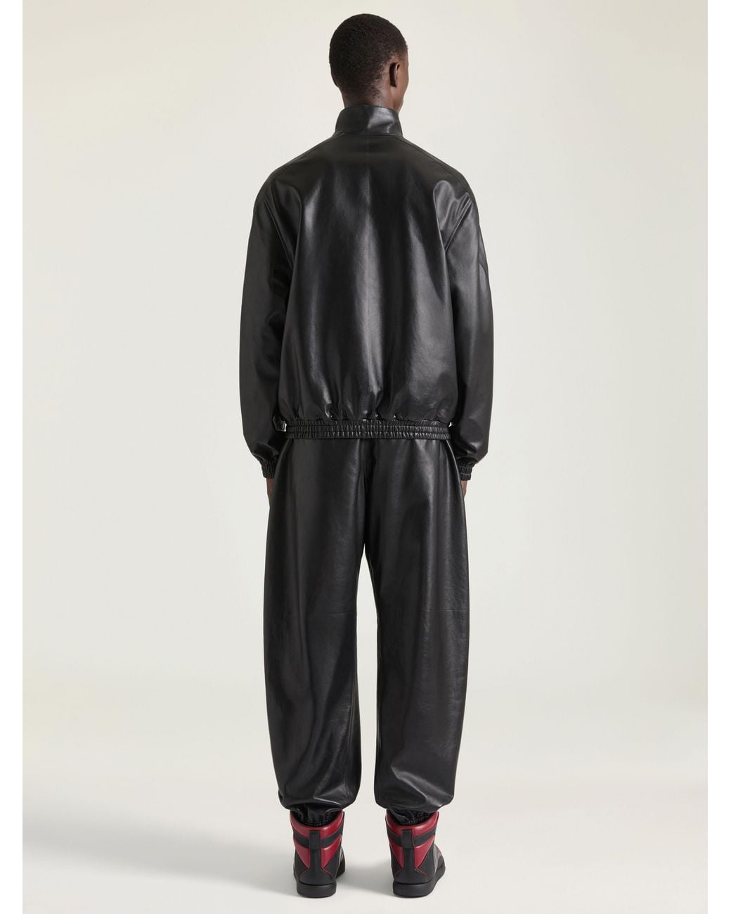 Givenchy Black Couture Seam Jogger Pants for men