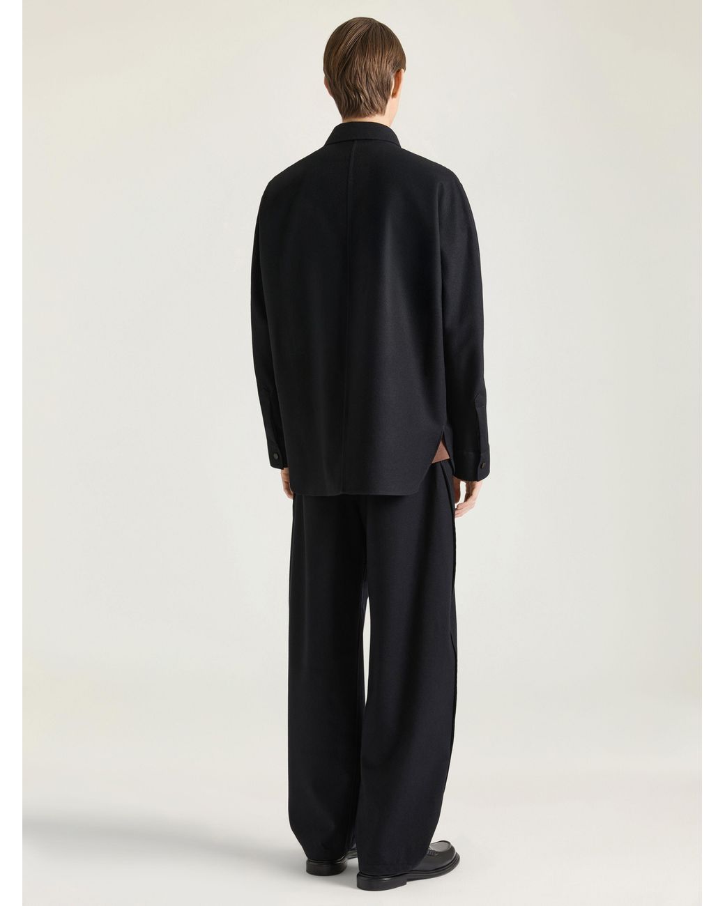 Givenchy Black Couture Seam Overshirt for men