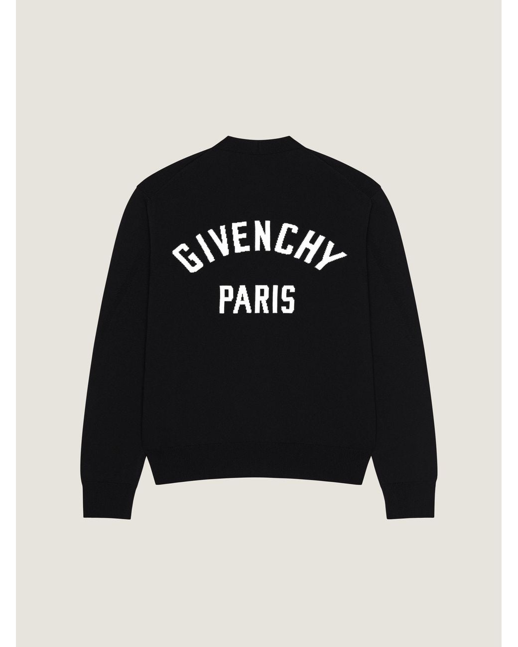 Givenchy Black Couture Seam Cardigan for men