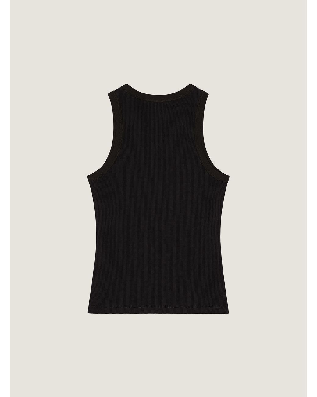 Givenchy Black Slim Fit Tank Top