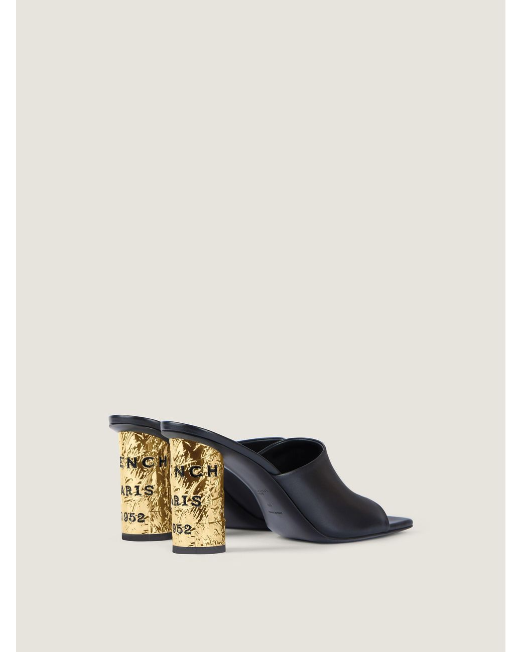 Givenchy Natural Tape Heeled Mules