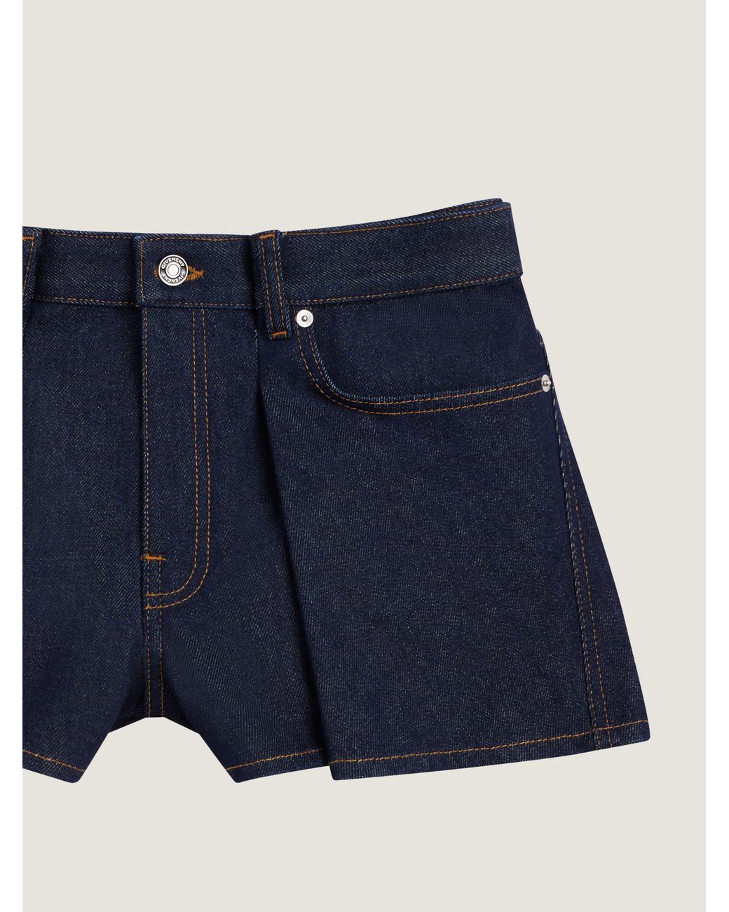 Givenchy Blue Pinch Shorts