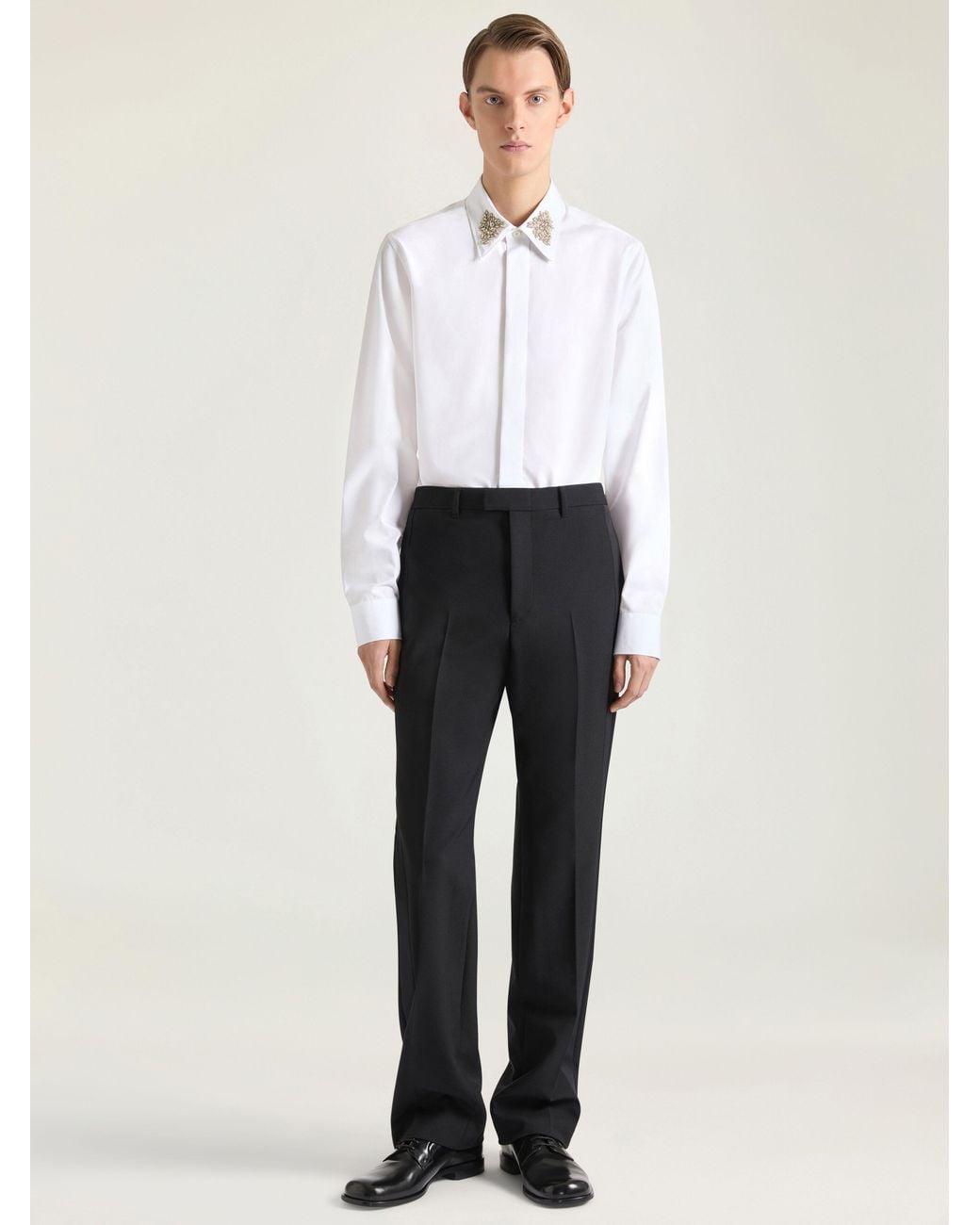 Givenchy White Slim Shirt for men