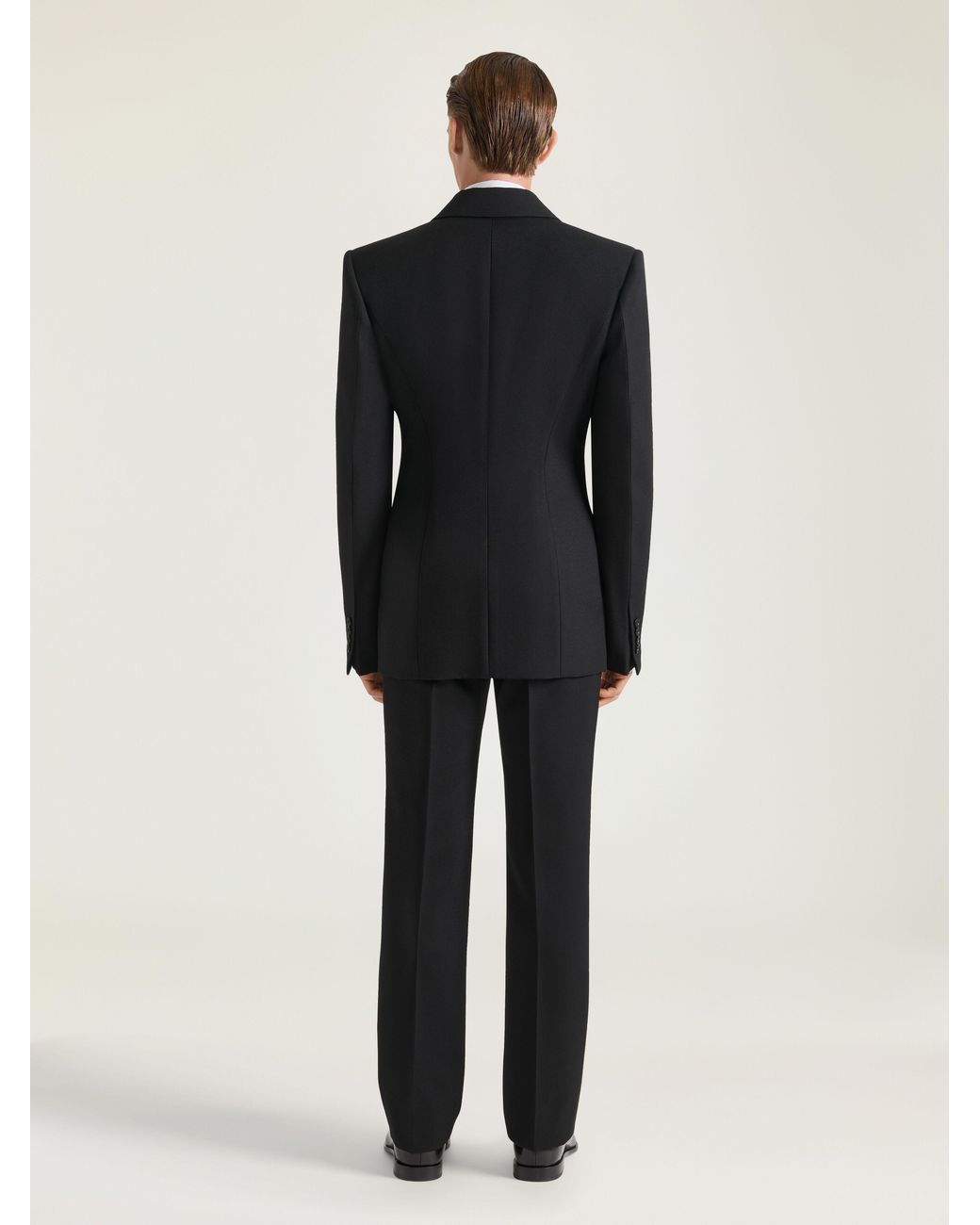 Givenchy Black Single-Breasted Form Fit Jacket for men
