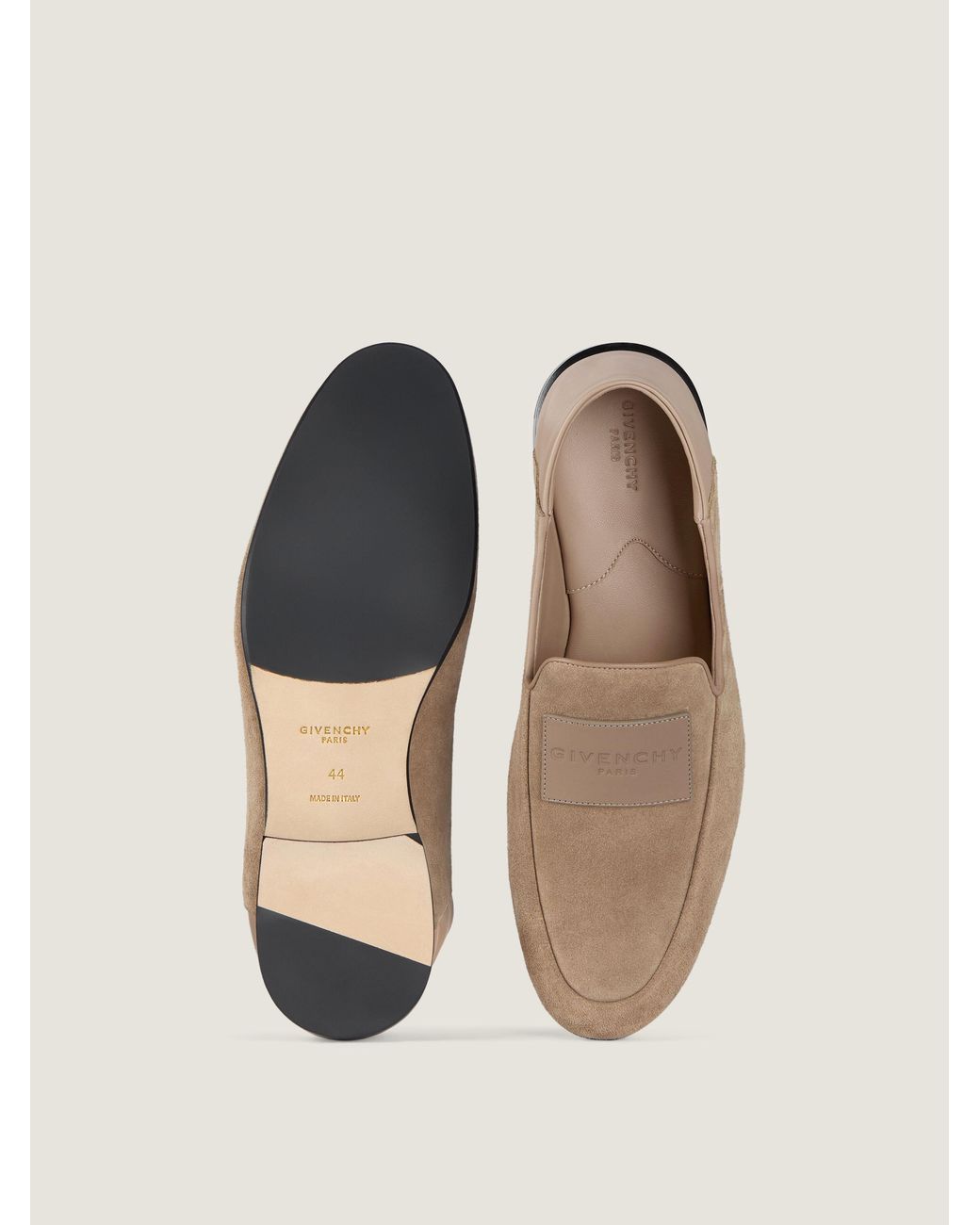 Mocassins Label en suède Givenchy pour homme en coloris Natural