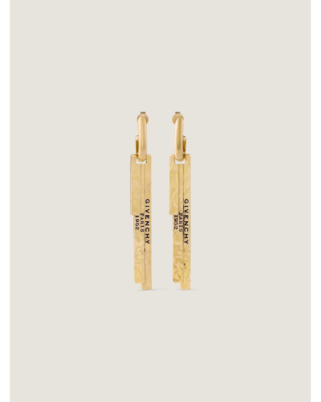 Givenchy Natural Tape Earrings