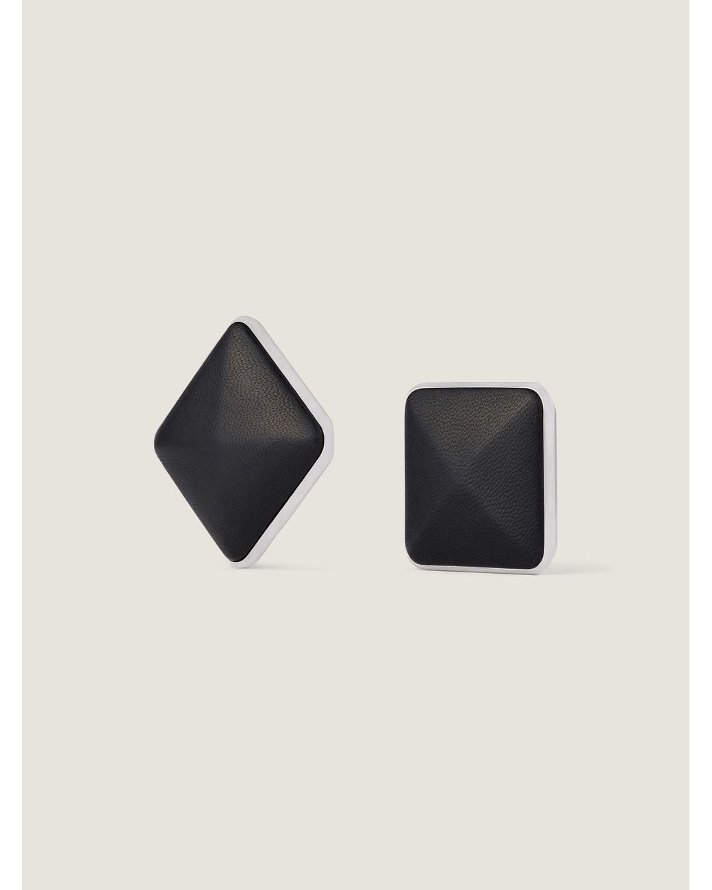Givenchy Blue Sculpt Asymmetric Earrings