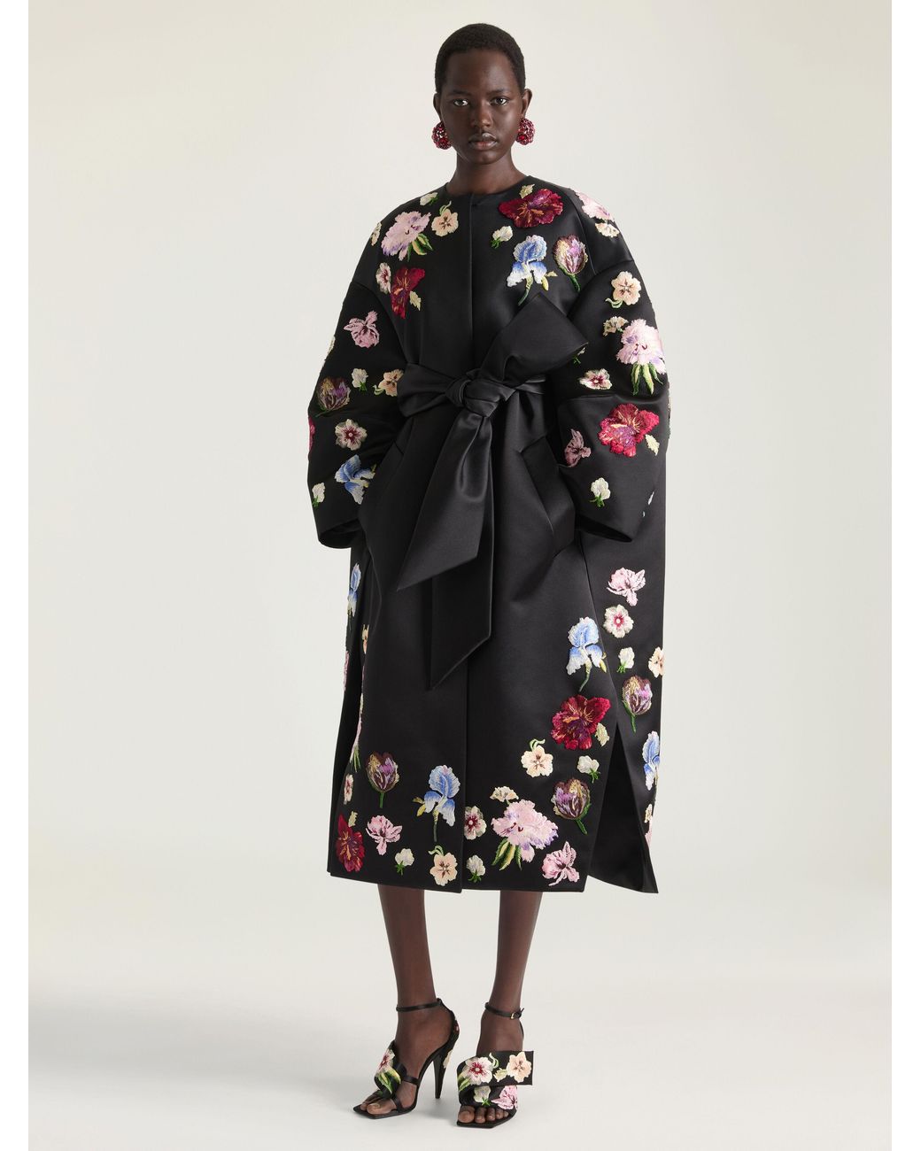 Givenchy Black Cocoon Coat