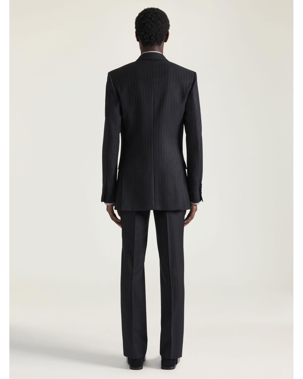 Givenchy Black Straight Leg Tailored Trousers for men