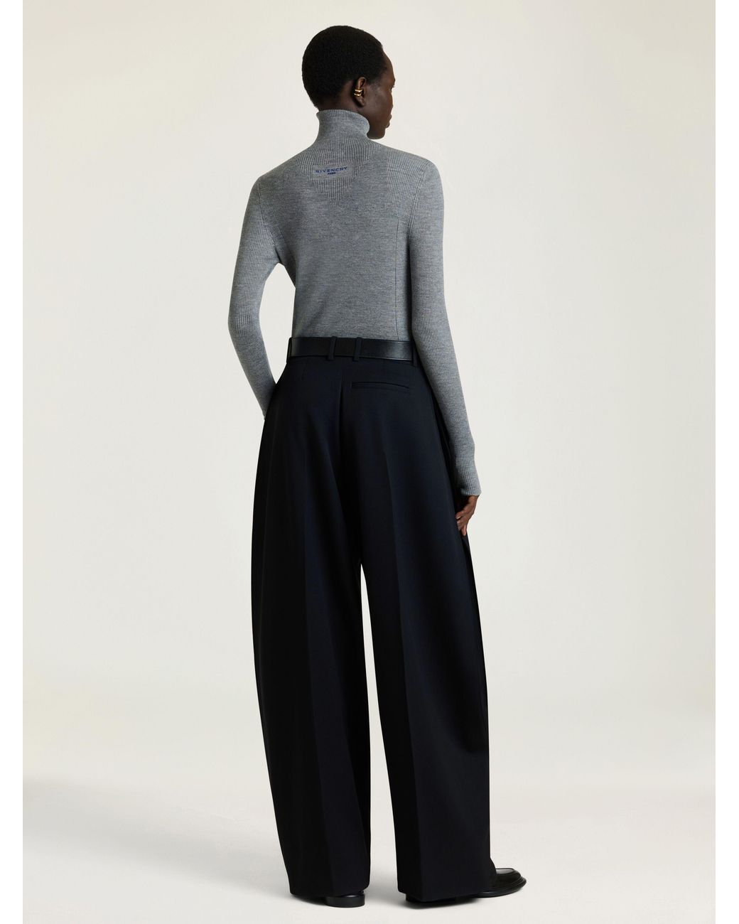 Givenchy Gray Turtleneck Sweater