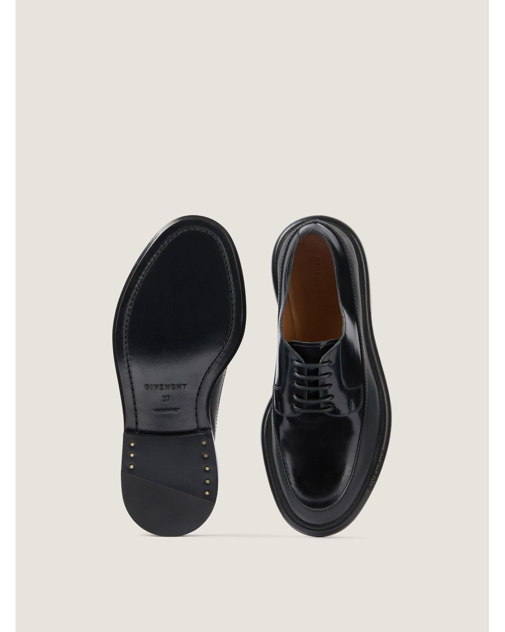Givenchy Black Derbies