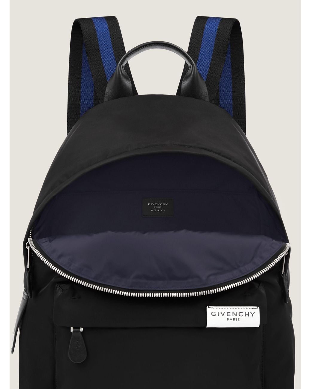 Givenchy Black Cargo Backpack for men
