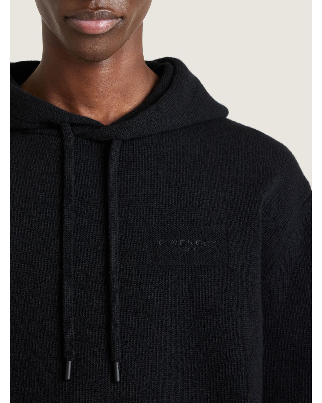 Givenchy Blue Couture Seam Hoodie for men