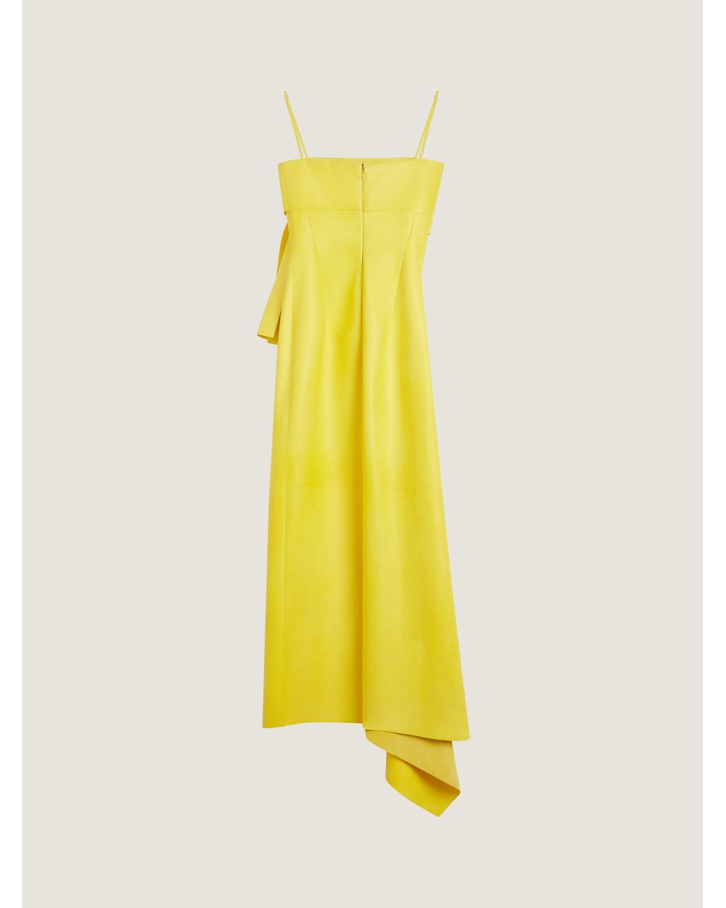 Givenchy Yellow Slashed Dress