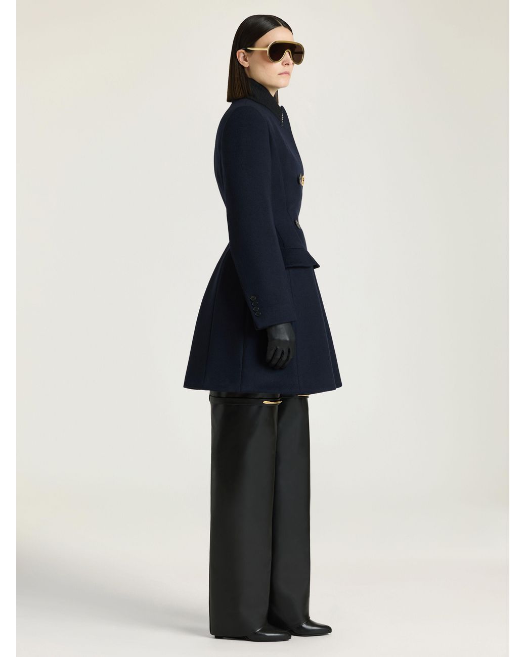 Givenchy Blue Pinch Coat