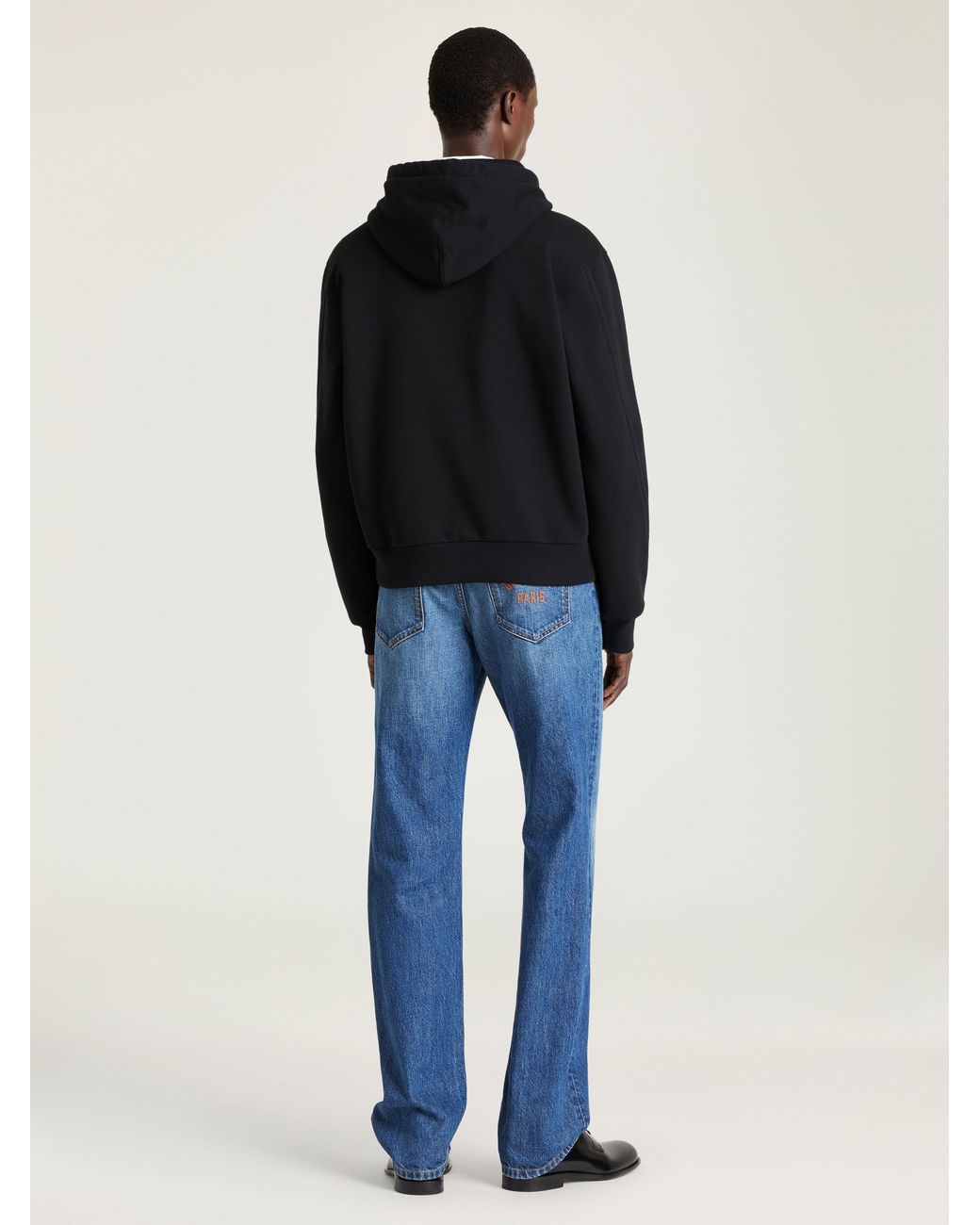 Givenchy Blue Couture Seam Hoodie for men