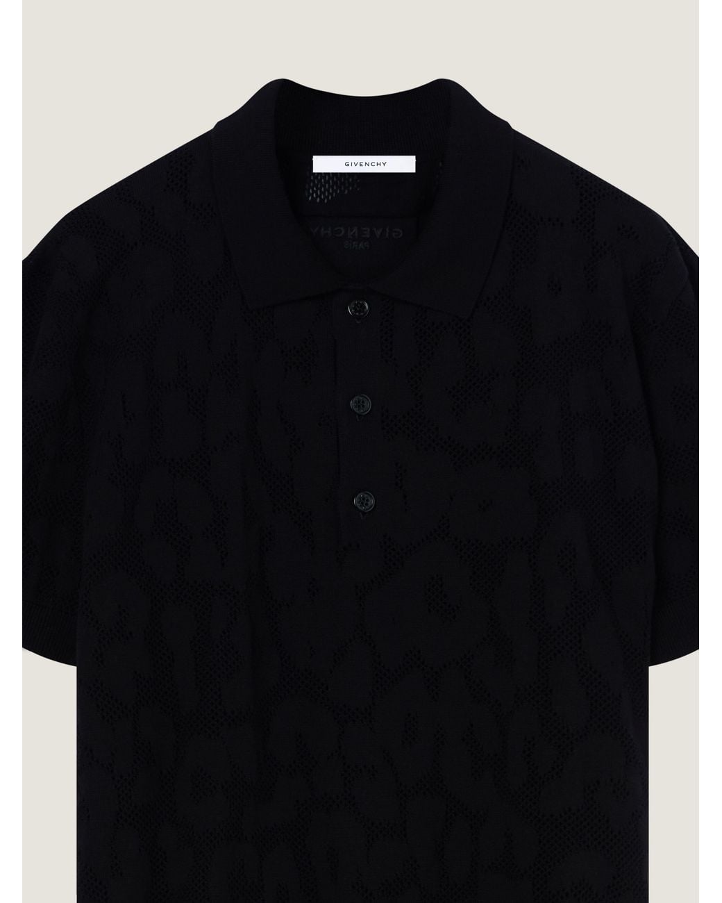 Givenchy Black Polo for men