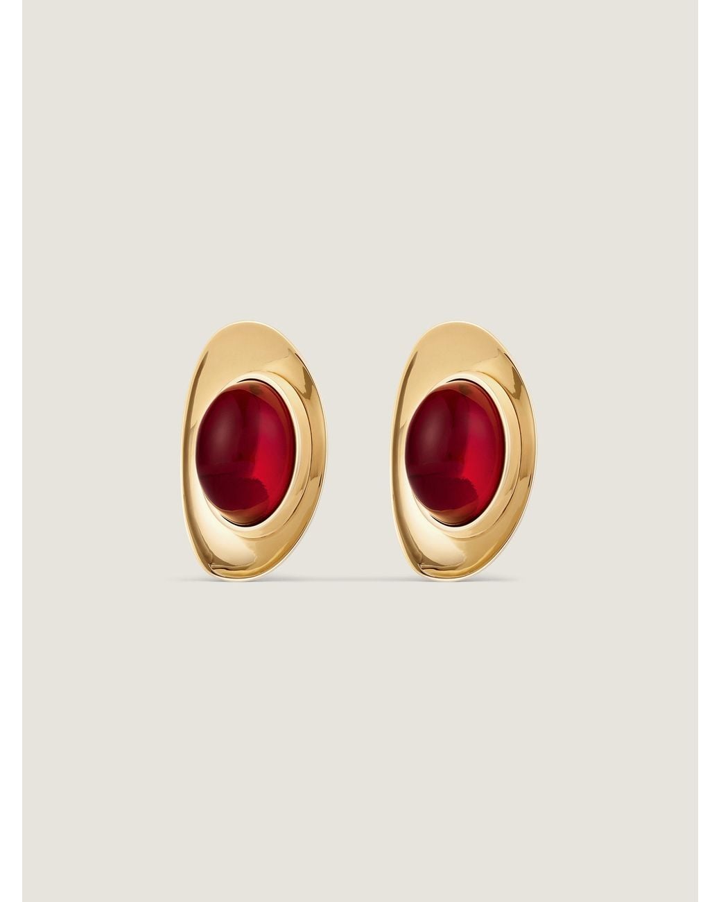 Givenchy Multicolor Sculpted Gem Earrings